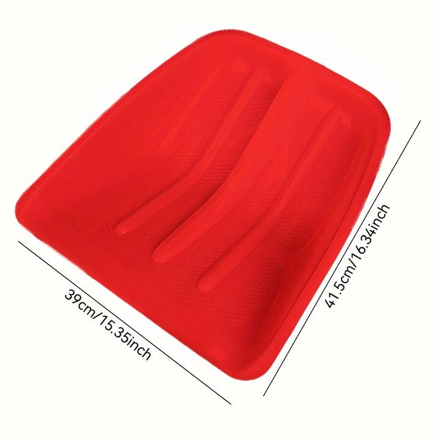 TEMU Hólapát, könnyen felszerelhető, tartós PP műanyag kerti lapát, leveles utcai seprűkhöz tervezve.