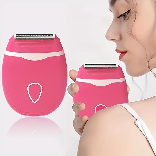 TEMU Electric Shaver For Women Electric Razor For Womens Underarm Public Hairs Portable Trimmer With Detachable Head Cordless Wet Dry Use Without Batteries