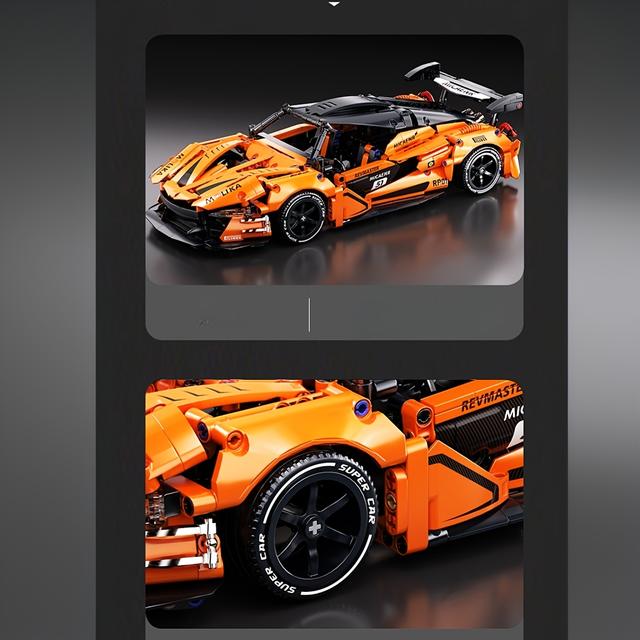 TEMU Contains 1000+pcs Of Sports Car Building Blocks, -assembly Car Block Set, The Perfect Birthday Gift Or New Year Gift, 1358pcs As A Gift For Boyfriend Or Husband, A Vehicle Model