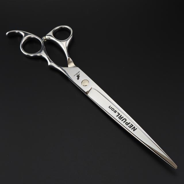 TEMU 1pc Tijeras de Peluquería Plateadas de 6.0 pulgadas 7.0 pulgadas 8.0 pulgadas 9.0 pulgadas Tamaño Opcional