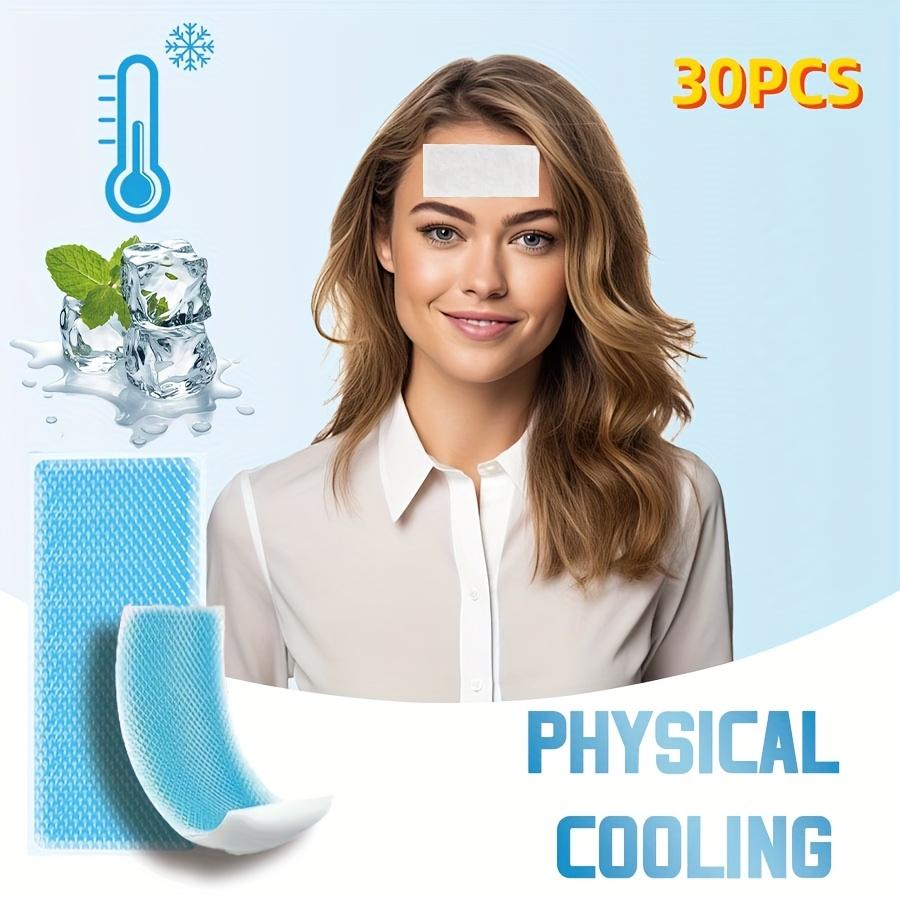 TEMU 30pcs-summer Rapid Cooling Easy To Cope With Body Temperature , Cool And Long-lasting, Blue Cartoon Packaging