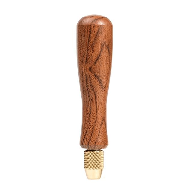 TEMU Wooden Handles With Brass Collet Designed For Small File Additions In Projects