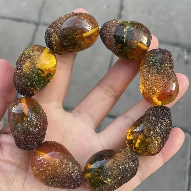 TEMU Amber Fashion Trendy High-end Couple Hand Chain