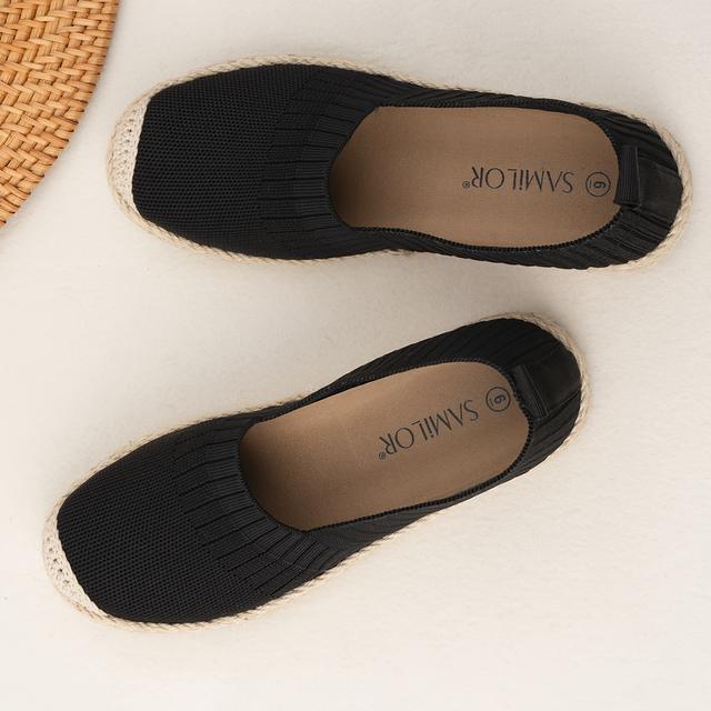 TEMU Lässige und bequeme Strick-Schuhe für Damen, für den , Strandtrips und vielseitiges Styling, Dameschuhe