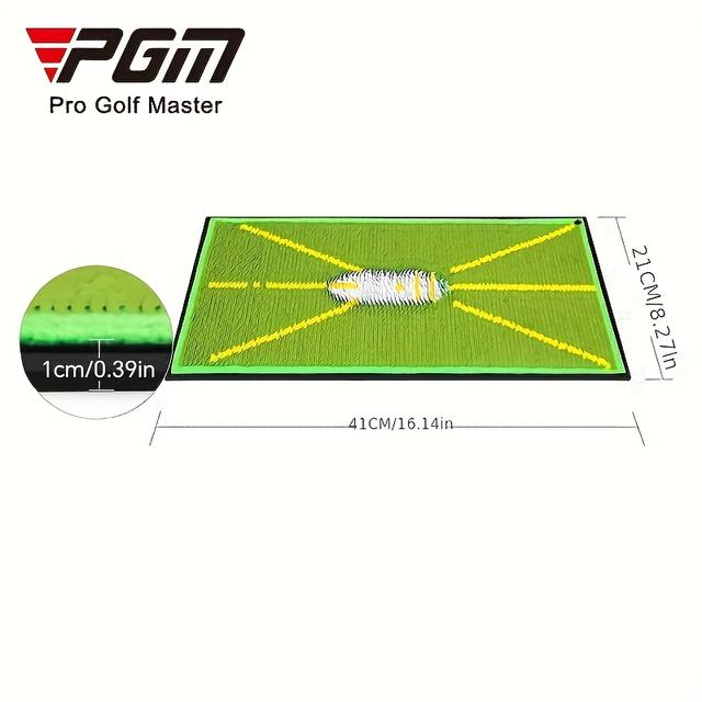TEMU Pgm Golf Hitting Pad: Beginners - Improve Your Swing With 's Training Mat!
