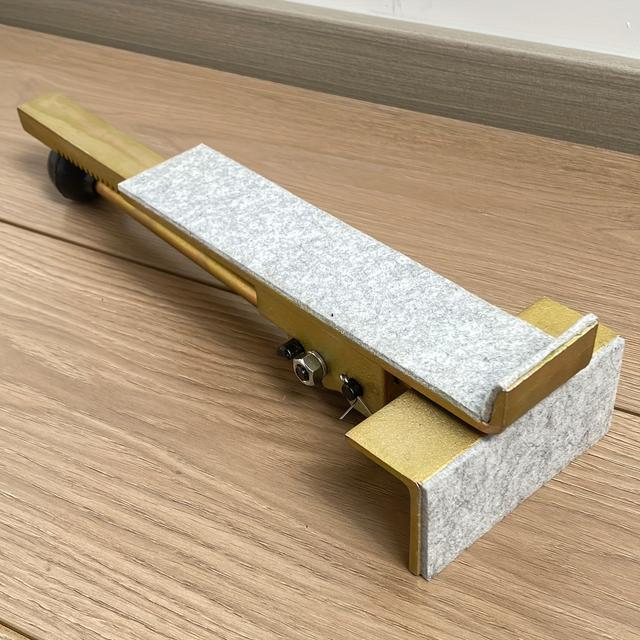 TEMU Heavy-duty Pull Rod For Professional Wooden Floor Installation, Measuring 14 Inches