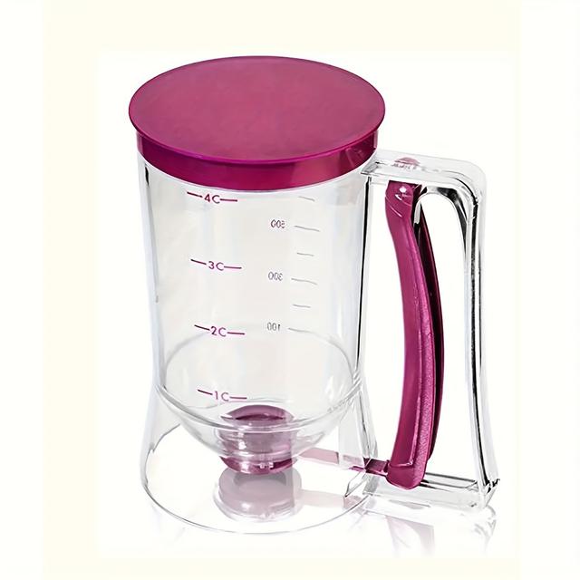 TEMU 1pc Batter Dispenser Hand-held Funnel For Cupcake Preparation Kitchen Tools