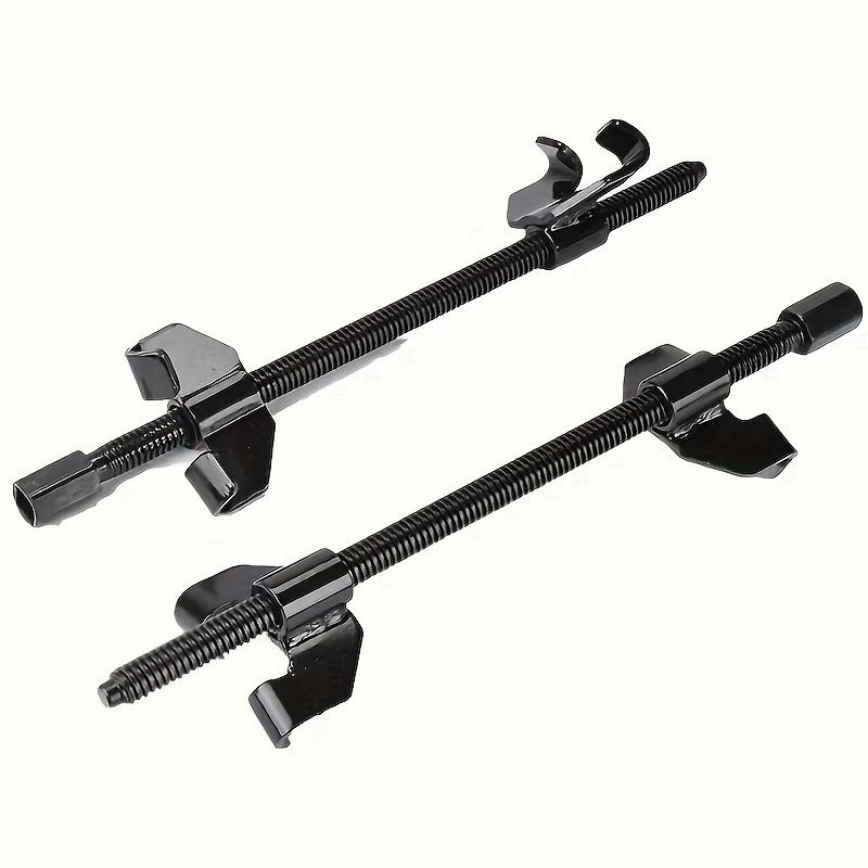 TEMU 2pcs Durable Steel Spiral Compressor Tool Set - Manual Strut Spiral Compression Clamp For Shock Absorber Removal, Vehicle Suspension System Repair Tools