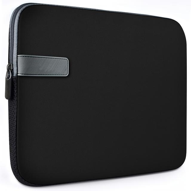 TEMU Laptop Bag For 15.6 Inches, For 14.1 Inches, Black Portable Protective Case For 13.3 Inches