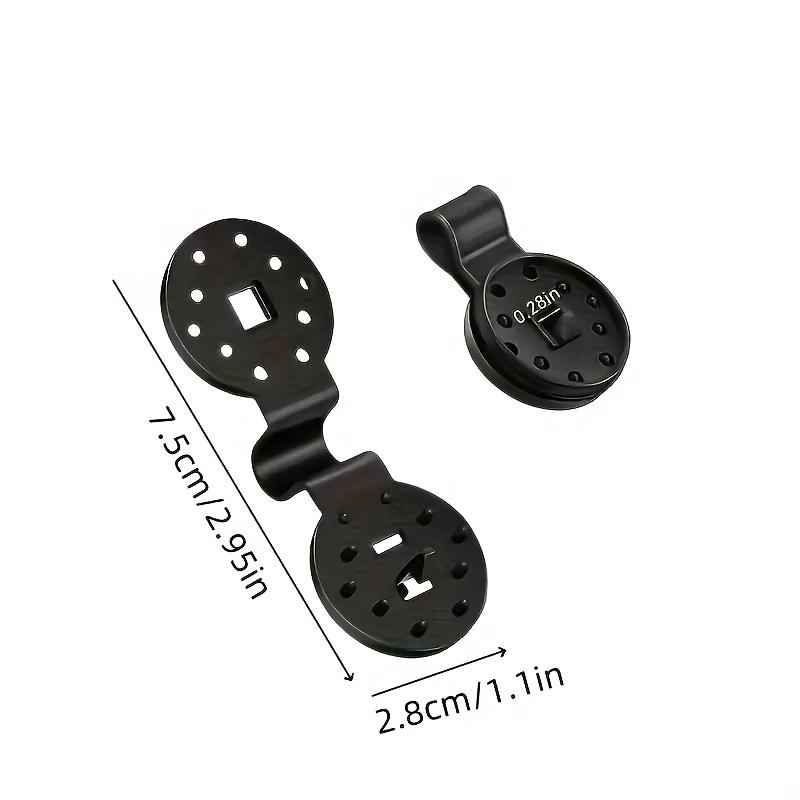 TEMU 200-pack Heavy-duty Black Plastic Sunshade Fabric Clips, Round Grip Secure Clamps For Sun Netting, Garden, Greenhouse, Patio, Plant Cover Fixation