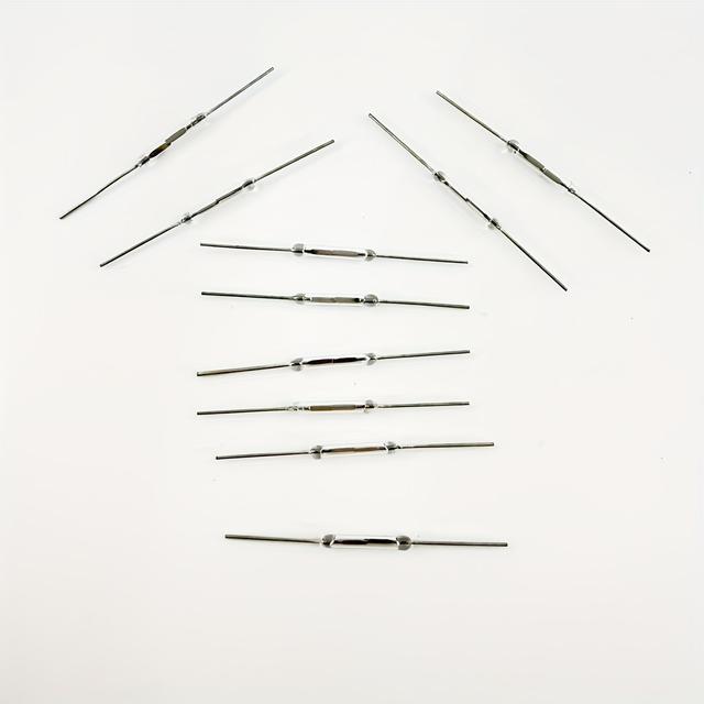 TEMU 10 Interruptores de Vareta Normalmente Abertos - Fecho por Indução Magnética, Tamanho do 2*14Mm, Adequado para Projetos, Experiências, Dispositivos de Comunicação e Muito Mais