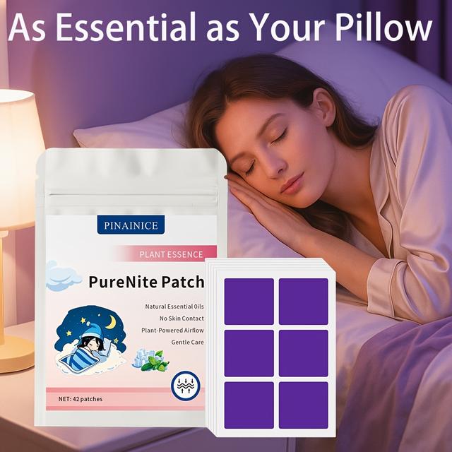 TEMU 42 Patches , Alcohol, Featuring Lavender And Eucalyptus Oil, Offering A Refreshing Scent, Appropriate For All Genders, Designed For Skincare For Adults.