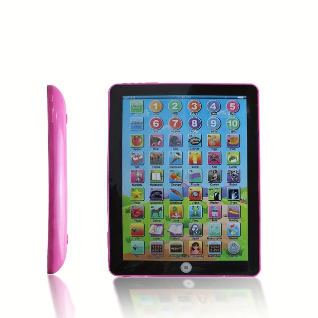 TEMU Kids' Interactive Tablet - Colorful Learning App Icons, Educational Games & Activities, Ideal For , Perfect Birthday & Holiday Gift, Learning Tool | Vibrant Display | Durable Plastic
