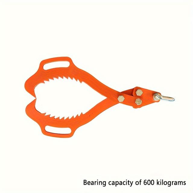 TEMU High-performance Wood Grapple - Effortless Log Lifting & Handling, Durable Metal Construction, Ideal For Home Improvement Projects