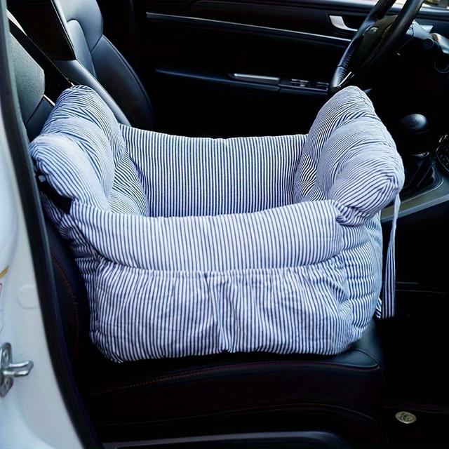 TEMU Furbuddy, Siège Auto de Luxe pour Chiens - Sac de Voyage Confortable et Portable avec Système de Verrouillage Sécurisé, Tissu