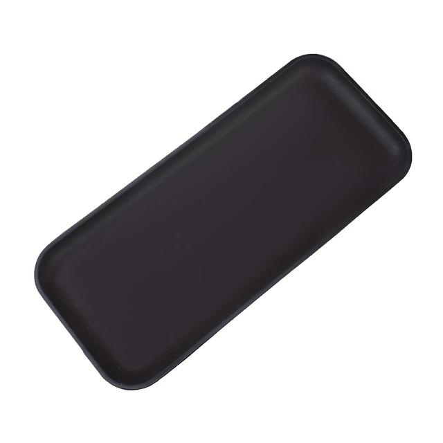 TEMU Durable Silicone Tray For Soap Dispensers, Perfect For Bathroom Vanities; Shatter-resistant And Easy To Clean, Ideal For Holding Soap, Sponges, And Scrubbers