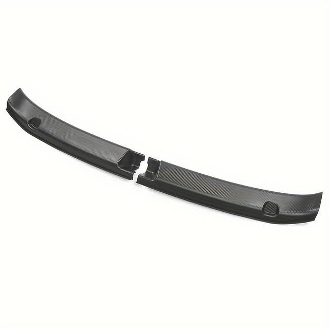 TEMU For For Model Y Rear Bumper Guard - Durable Abs Trunk Door Sill Protector, 3d Carbon Fiber Finish, Fits Models 2021-2024, Accessories, 2023, 2022