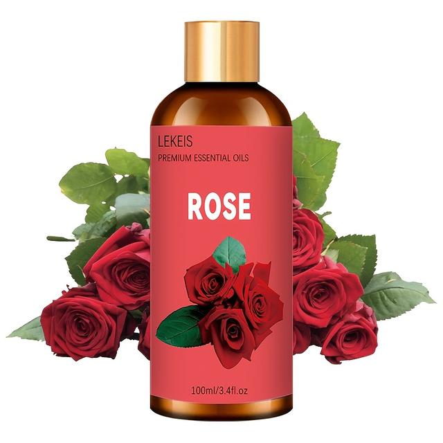 TEMU Rosolja 100ml/3,4 fl.oz, Lämplig för ansikte, kropp och hårvård. Återfuktar och hydrerar, ger huden och slät. för bad och luftfuktare. Har en långvarig doft. Lämplig för alla hudtyper. Unisex