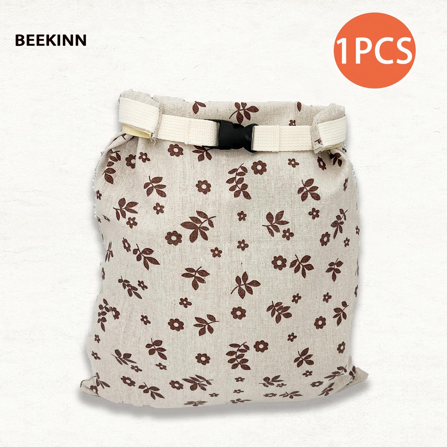 TEMU Reusable Beeswax Bread Bags, Homemade Bread Storage Bags, Beeswax Food Wraps For Bread, Sourdough Bags