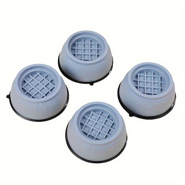 TEMU 4pcs Anti-vibration Washing Machine Pads - Non-slip, & Noise Reducing Mats For Refrigerators And Appliances, , Anti-flood