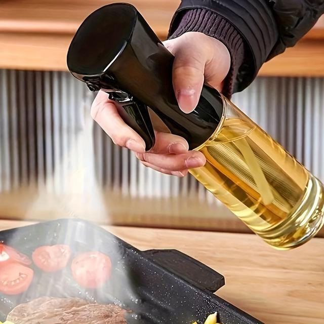TEMU A Spray Bottle, Sprayer, Plastic Sprayer, Oil Pouring Sprayer, Leak-proof Olive Oil Storage Bottle