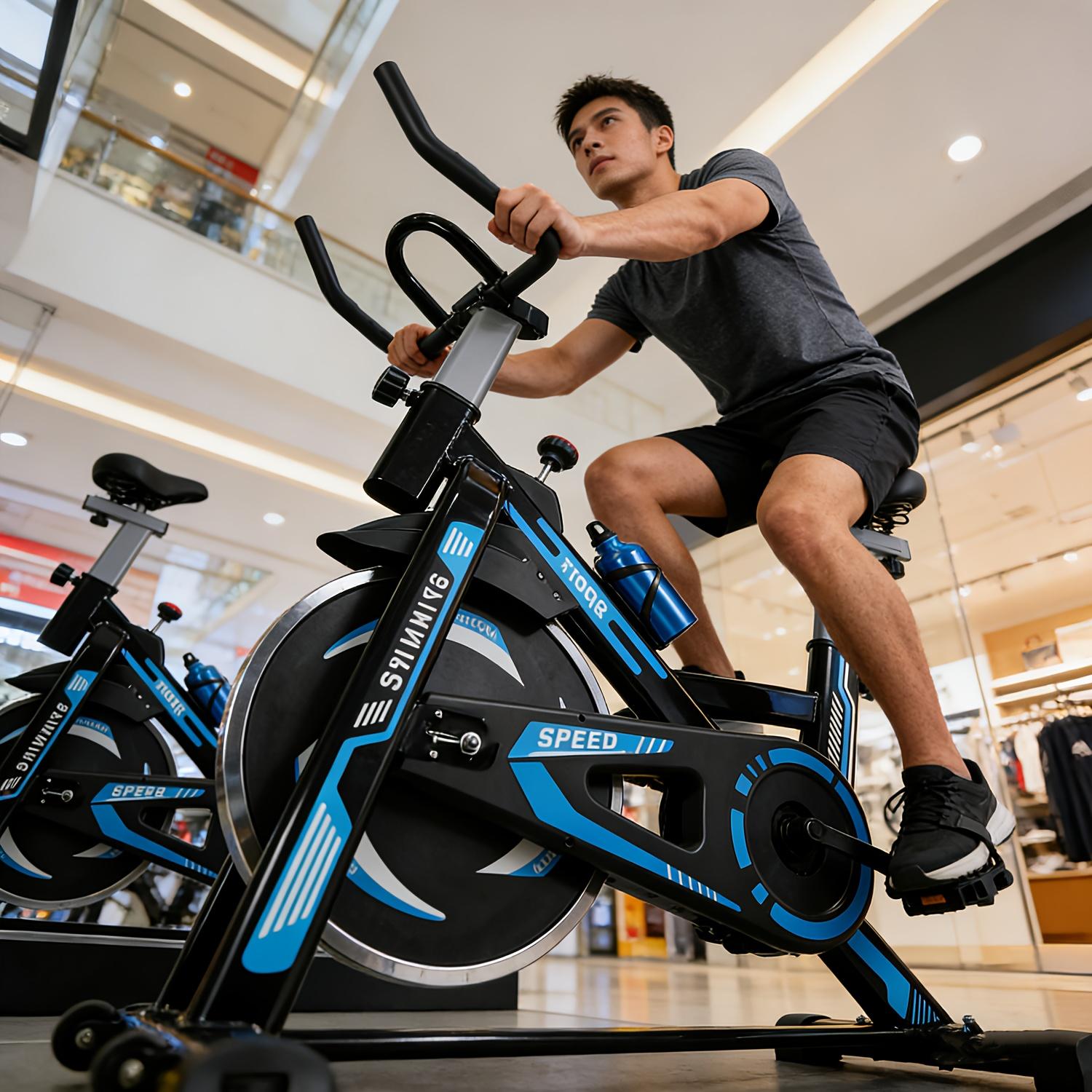TEMU Leg Trainer | Glute Trainer | Stable Pedals Padded Support Indoor Cardio Apartment Essential Unisex, Without Battery