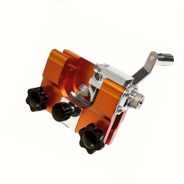 TEMU Portable Chainsaw Sharpener. Chainsaw Sharpening Kit. Fast Chain Saw Sharpener Tool. Portable Hand Crank Chain Grinder. Electric Chainsaw File/sharpener Kinds Of Chain Saws,