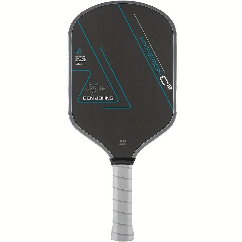 TEMU Ben Johns C2 T700 Paddle de Paddle, Fibra de Carbono, Prendido a Frio, Acabamento de , de Energia de 16mm, , Spin e Controle Aumentados, Unissex-Adultos