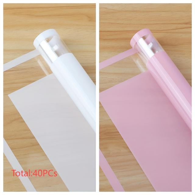 TEMU 40pcs Of Combination Flower Wrapping Paper, Simple And Fresh, 22 "x 21" Gift Wrapping Paper, Handmade Wrapping Paper