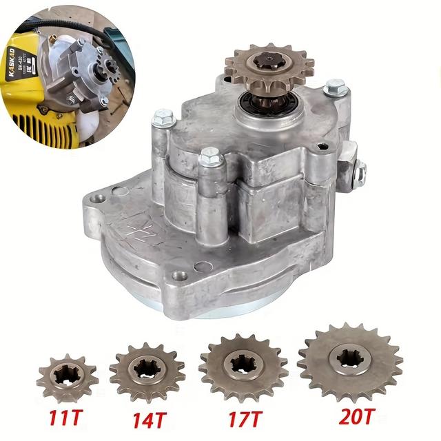 TEMU T8F 11T 14T 17T 20T Getriebe für Geländefahrzeuge (ATVs) - Langlebiges Ersatz-ATV-Getriebe mit mehreren Gangoptionen