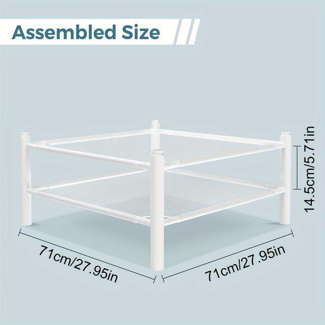 TEMU 2pcs Sweater Drying Rack, Mesh Clothes Drying Rack, Stackable Laundry Drying Rack, Lay Flat Dryer For , Portable Dry Rack For Indoor Or Outdoor