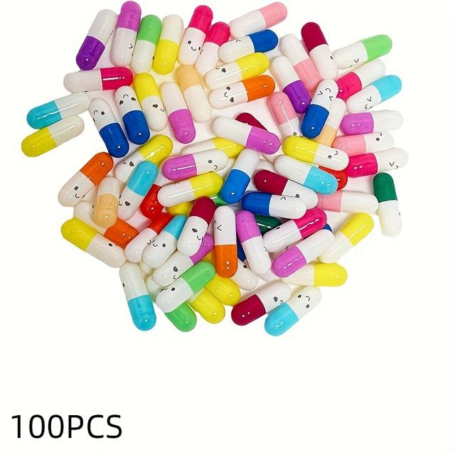TEMU Gift For Her/him 100 Mini Capsule-shaped Notes With Cute Messages, Perfect For Valentine's Day, Christmas, Birthdays, Anniversaries, Mother's Day, Thanksgiving, Or As Party Favors