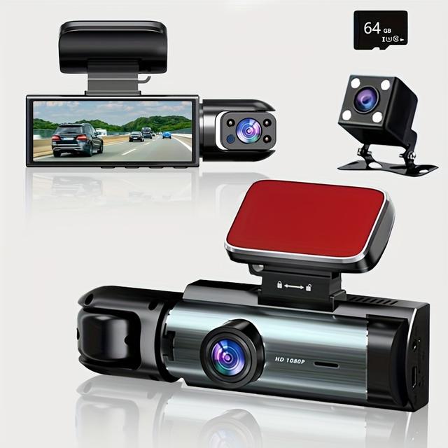 TEMU داش 1080P شاشة مزدوجة