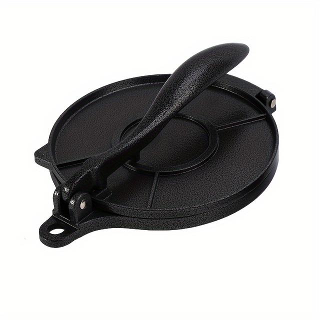 TEMU 8-inch Tortilla Press - Homemade Corn & Flour Tortillas, Style Chapati - , Easy-to-use With Ergonomic Handle, Ideal For
