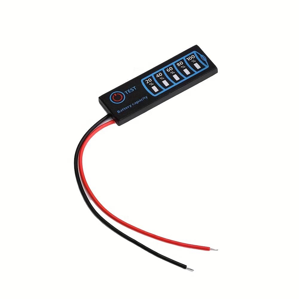 TEMU 1pc Dc5-30v Lithium Battery, Iron Lithium, Lead-acid Battery Pack, Power Percentage Indicator Board, Battery Power Display