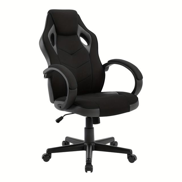 TEMU 1pc Gaming Chair Fabric For Summer, Breathable Office Chair, Swivel Chair, Gamer Chair, Cergonomic , Load Capacity 150 Kg, With Armrests, Height Adjustable, Padded, Mesh Fabric, Chair