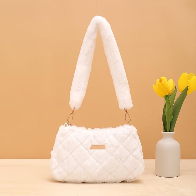 TEMU Material Daily Shopping Bag, Fashionable Women's Shoulder Bag