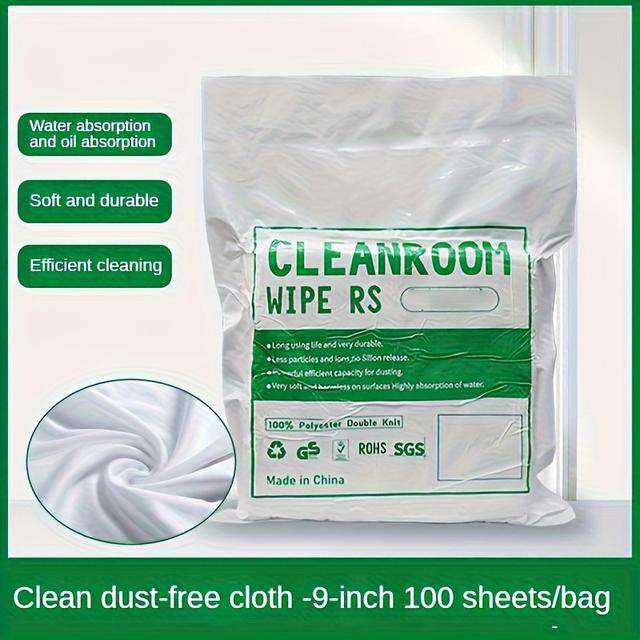 TEMU Super Cloth 4"x4" 6"x6" 9"x9" Cloth Double Knitted 100% Polyester Cloth Ultra- Lint Free Cloth Soft Multifunctional Glass Cleaning Cloth