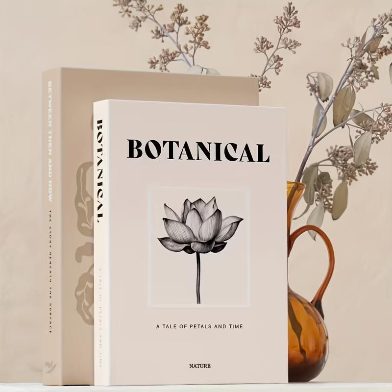 TEMU A Set Of 2 Decorative Books, Coffee Table Decorations, Stackable Decorative Boxes, And Mock Books For Home Decor, Suitable For , Cafes, And Hotel Décor