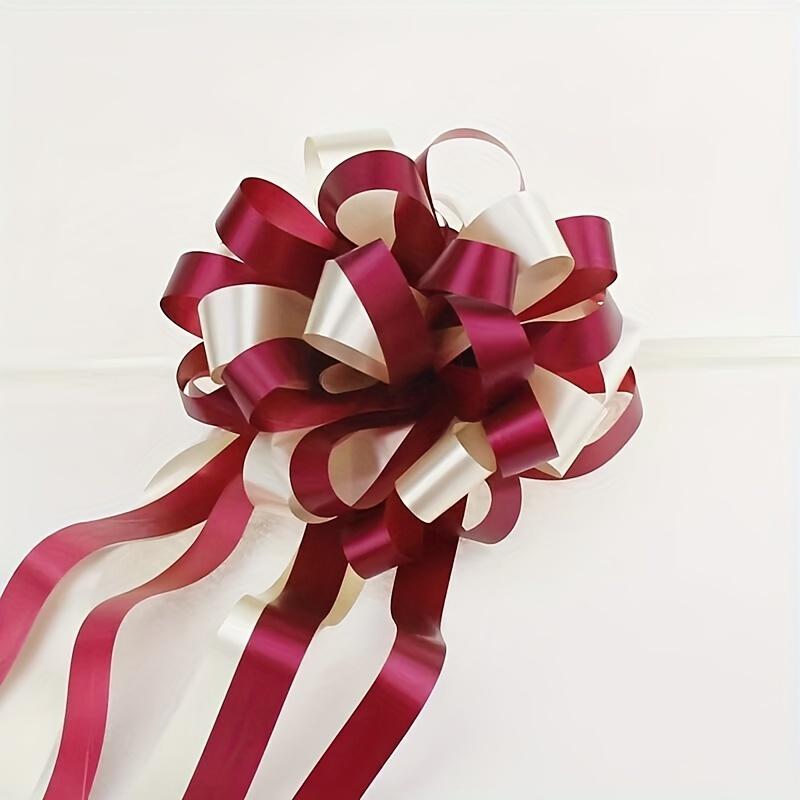 TEMU 15 Large Bows For Gift Wrapping, Christmas Parties, Birthday Presents, Wedding Ribbon Bows, For Wrapping Gift Baskets Or Decorating Holiday Gifts And Easter Presents With Flowers