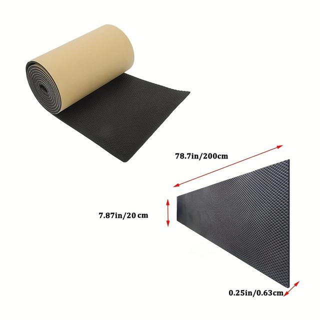 TEMU Car Door Garage Wall Corner Protectors, Eva Foam Garage Pole Pads, Self-adhesive Foam Bumper Protection, For Indoor Or Outdoor Use As Well As Warehouse Parking Lots.