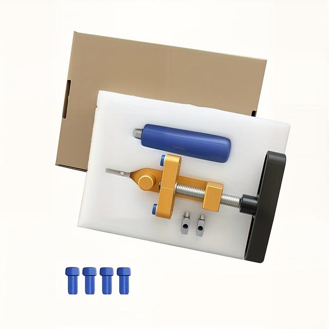 TEMU 2-in-1 Glass & Ceramic Tile Cutter - Designed For Home And Professional Projects, Alloy Blade, Non-collapsible, Easy Assembly