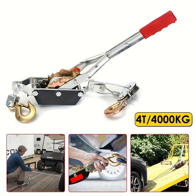 TEMU 4T/2T -Handseilwinden mit Ratsche für Kabelzug