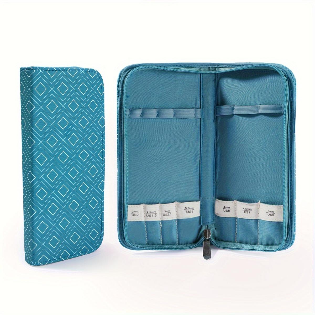 TEMU Storage Bag For Short Knitting Needles, Ideal For Organizing 20cm Needles And Knitting Projects While Traveling
