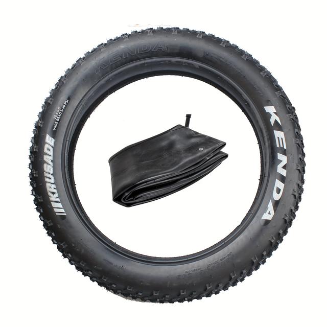 TEMU Pneu de Bicicleta 20 Polegadas 20X4.0 com Câmara e Tubo Interno, Pneu Largo e Grosso