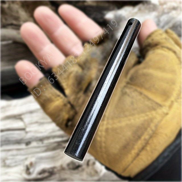 TEMU 1pc Outdoor Survival Fire Starter, Camping Flint Fire Stick, Wilderness Survival Fire Starter, Multiple Sizes 80-130mm/3.15-5.12in