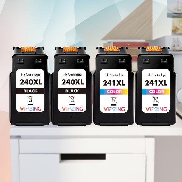 TEMU 4-pack Vipzing Pg-/cl- High- Ink Cartridge Replacement For - Compatible With Mg3620, Mg3600, Ts5120, Mg3120, Mg4120, Mg3520, Mx472 Printers ()