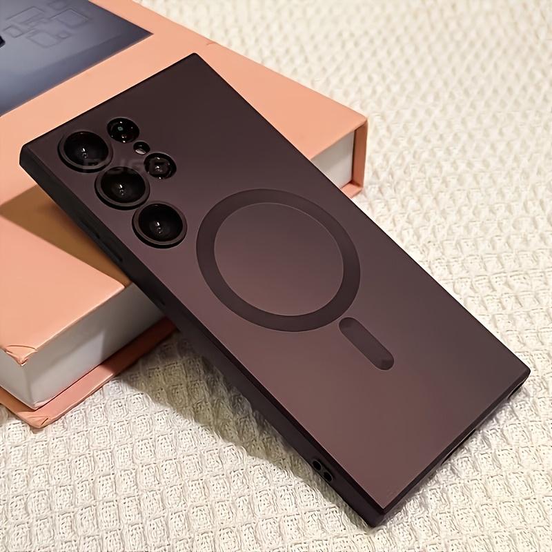 TEMU Phone Case: Luxury New Full-coverage Protective Case, Compatible With S26, 25, 24, And 23 Ultra, Drop-proof And Scratch-resistant, Metallic Finish, Suitable For Everyday Use.