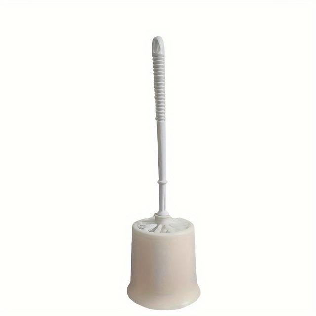 TEMU Waterproof Toilet Brush Diversion Safe With Odor-resistant Bag - White, No Power Needed