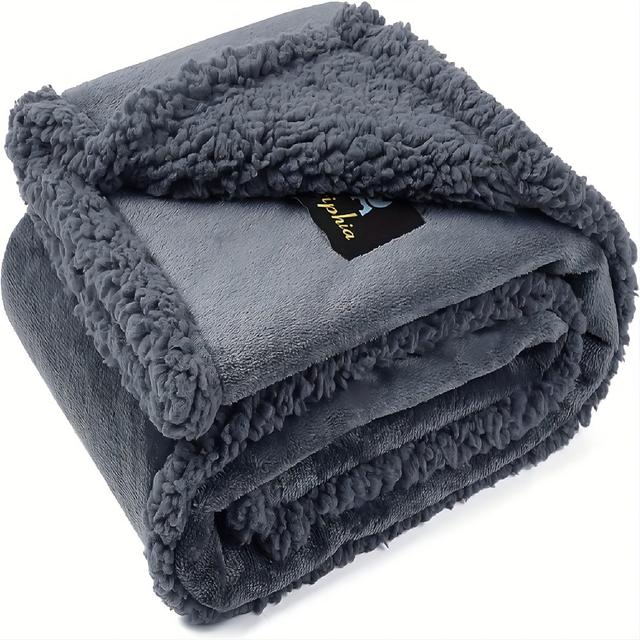 TEMU 1pc Haustierdecke, Sofa-Bett-Sofa-Flüssigkeits-Schutzdecke, groß, klein und klein für Hund und Katze, umkehrbare Sherpa-Velours-Möbelschutzabdeckung